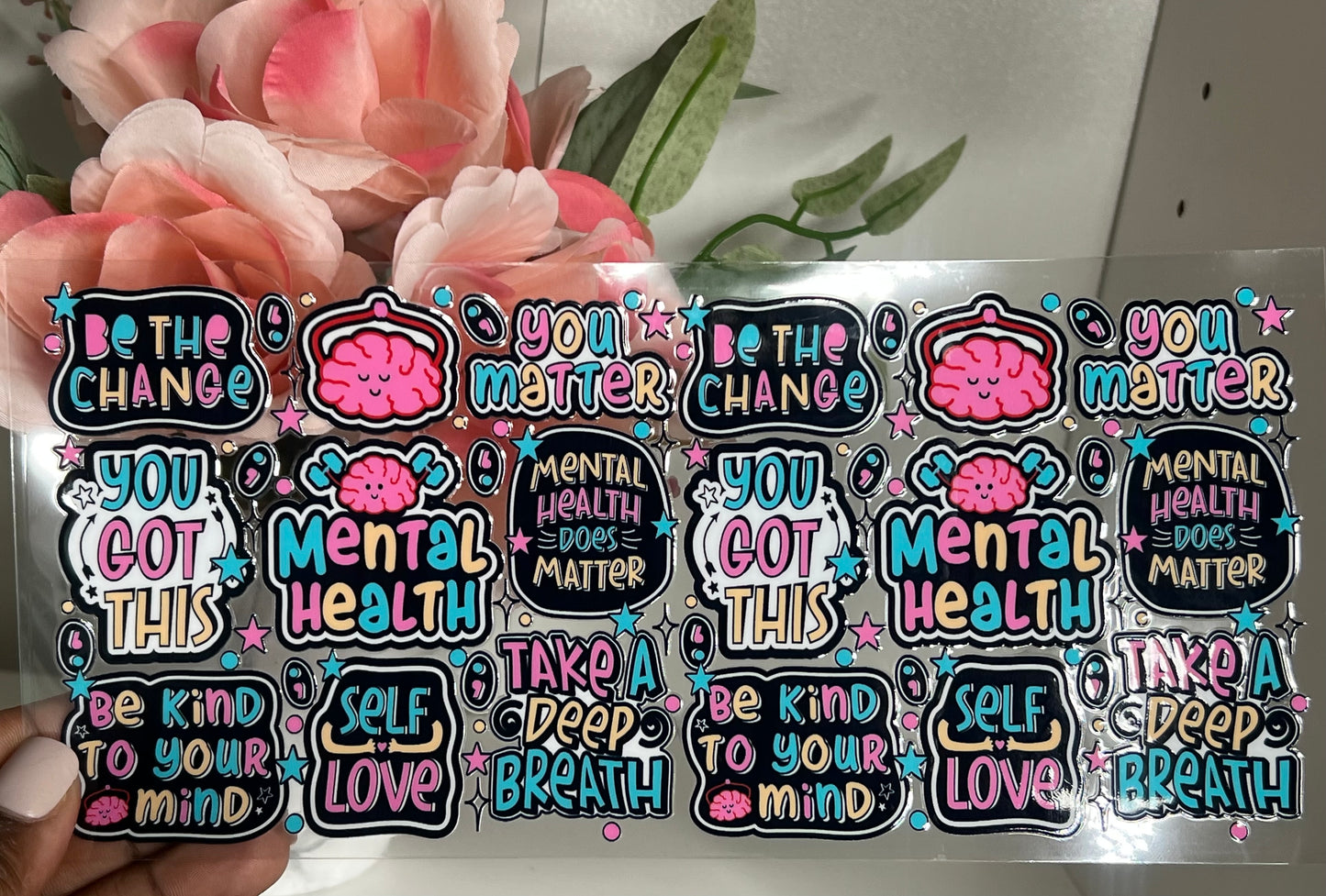 “Self Love” UV DTF Transfer