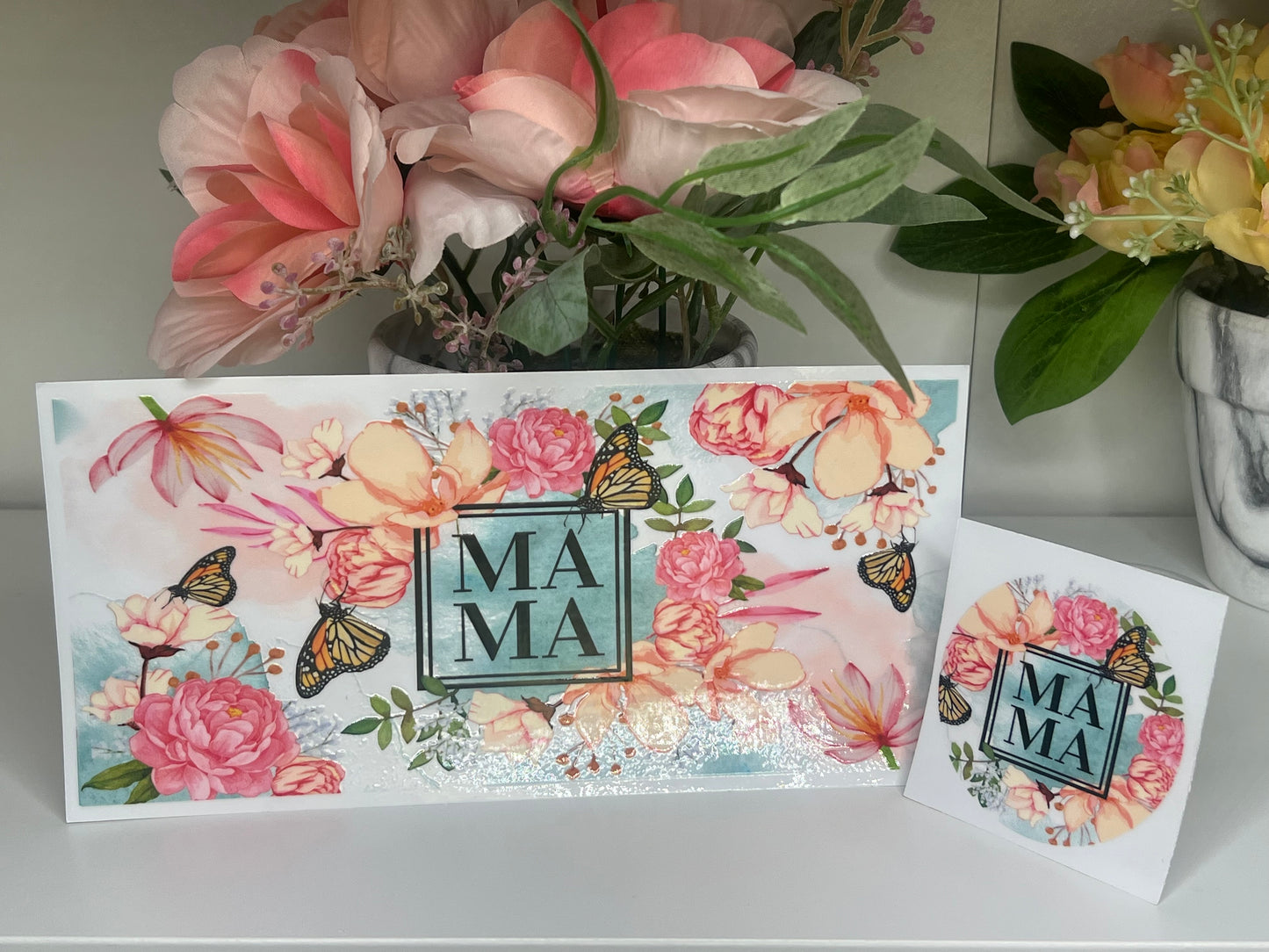 Mama Pink Flowers