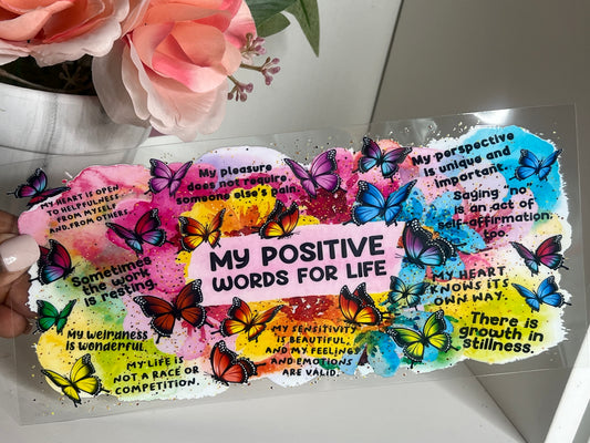 Positive words for life